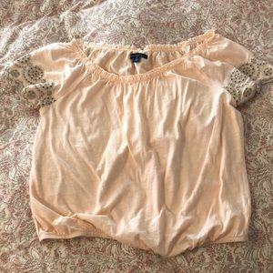 American Eagle peasant style top